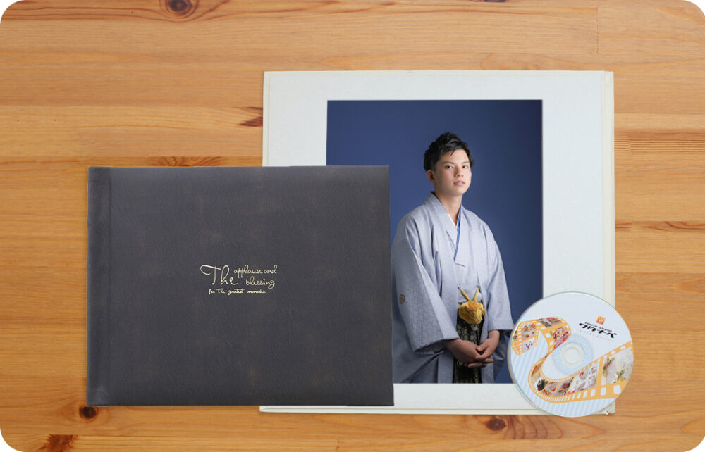 奈良市_大和郡山市_平群町_成人式男性袴・スーツ_フォトスタジオワタナベ(渡辺写真館)柏木店_男性成人_プレミアムパック