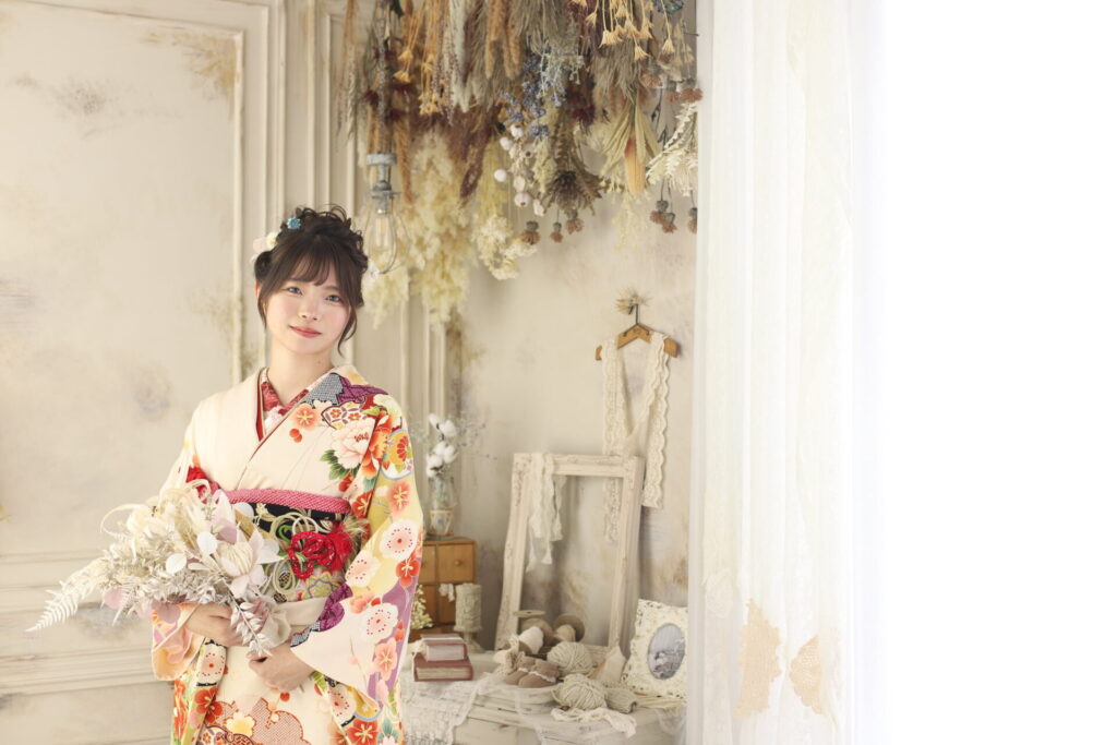 奈良市・大和郡山市・平群町の成人式_フォトスタジオワタナベ(渡辺写真館)柏木店_振袖_スタジオ撮影_前撮り・後撮り_写真
